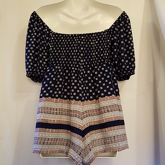 ANGIE OFF SHOULDER DRESS ROMPER - Picture 3 of 8